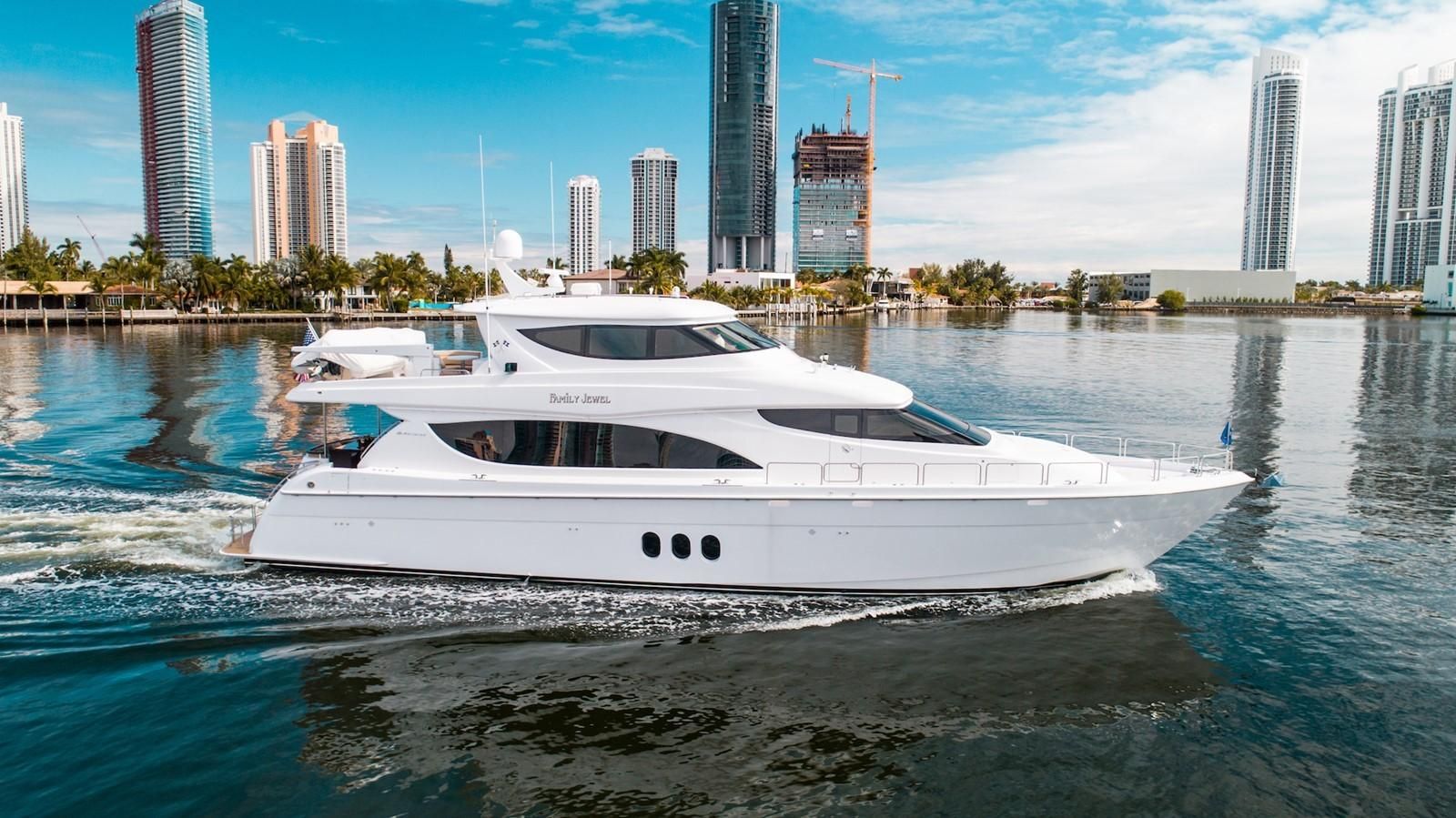 FAMILY JEWEL Motor Yacht Hatteras for sale - YachtWorld