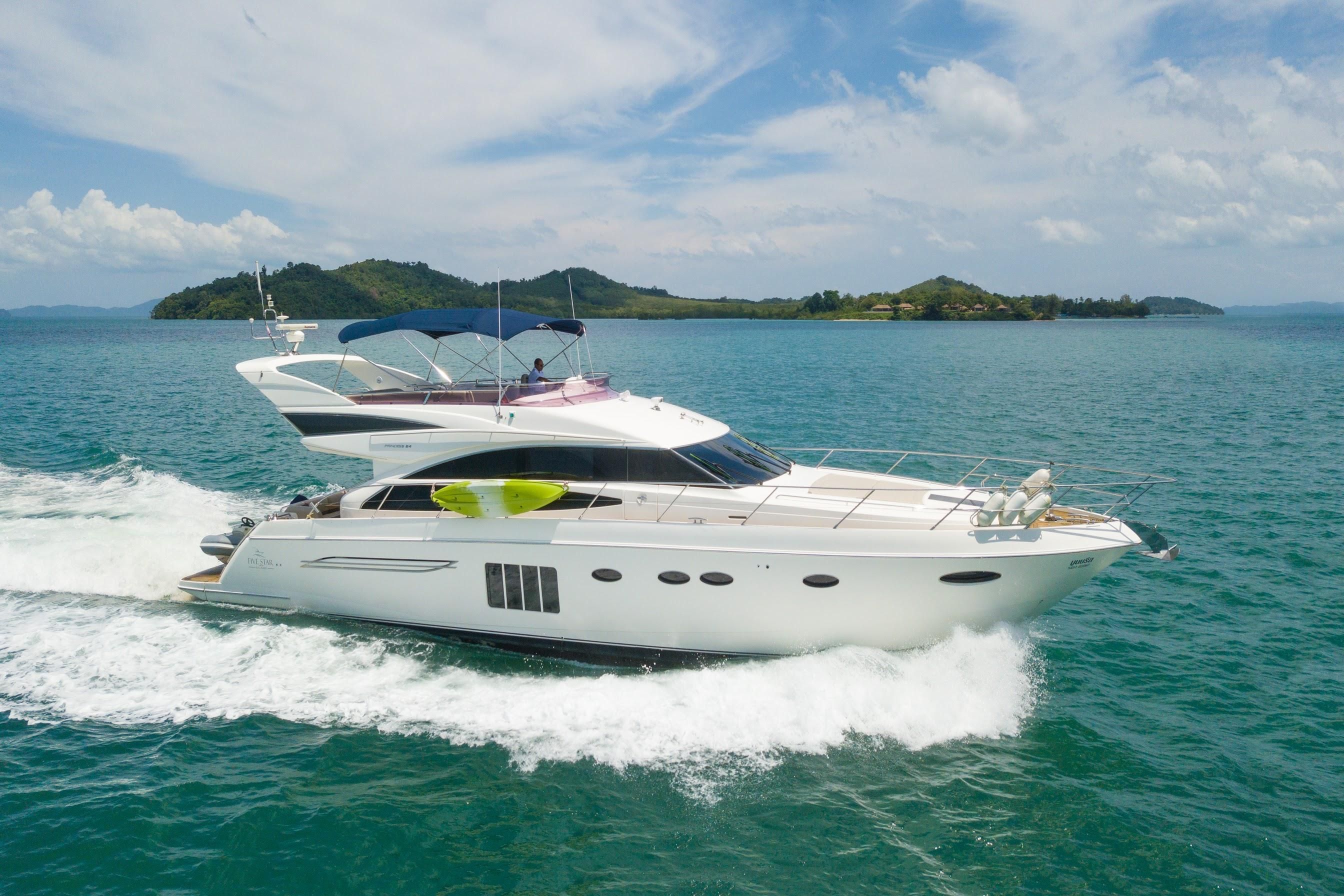 princess 64 motor yacht for sale