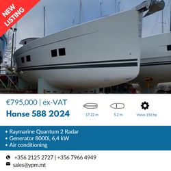 56' Hanse 2024