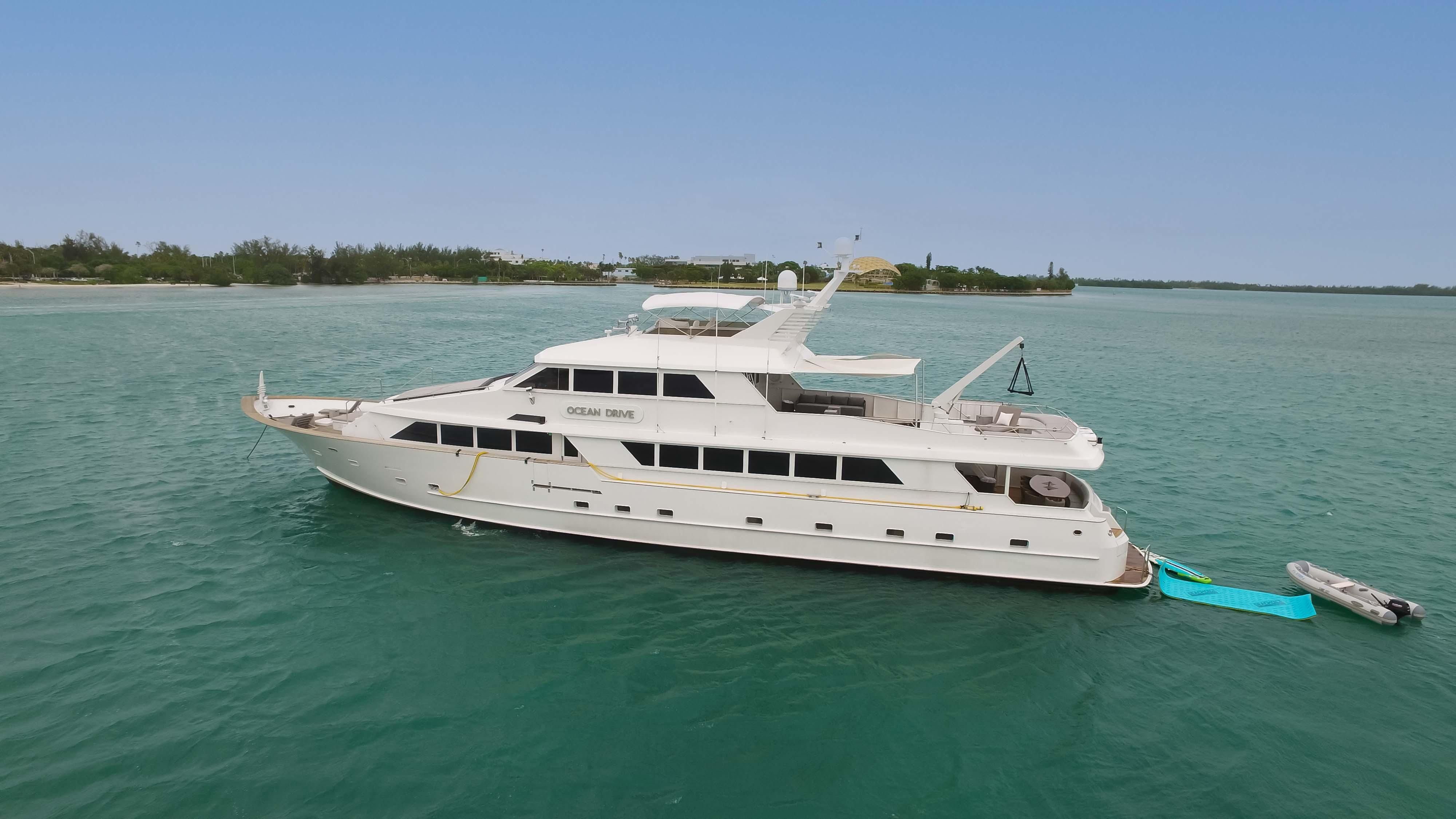 88' broward yacht for sale