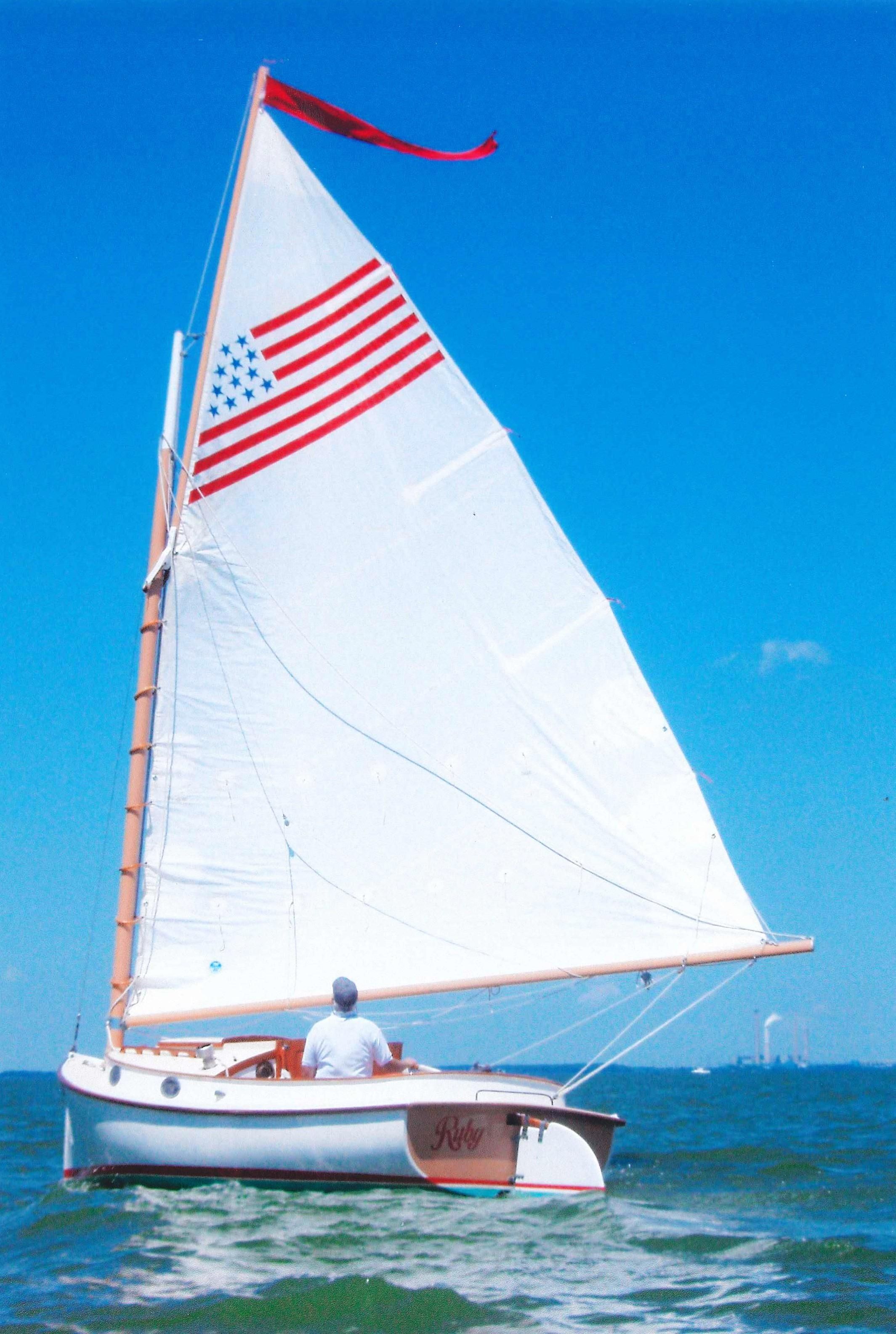 1980 Herreshoff 18' Cat Boat Daysailer for sale - YachtWorld