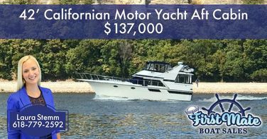Californian 42' Motor Yacht Aft Cabin