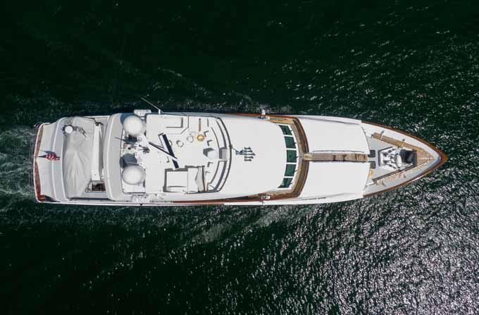 Impetuous Yacht Photos Pics IMPETUOUS-View from above