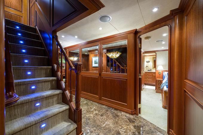 Impetuous Yacht Photos Pics Lower Foyer