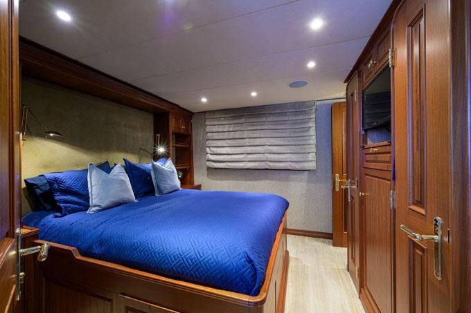 Impetuous Yacht Photos Pics Captain's Cabin Forward