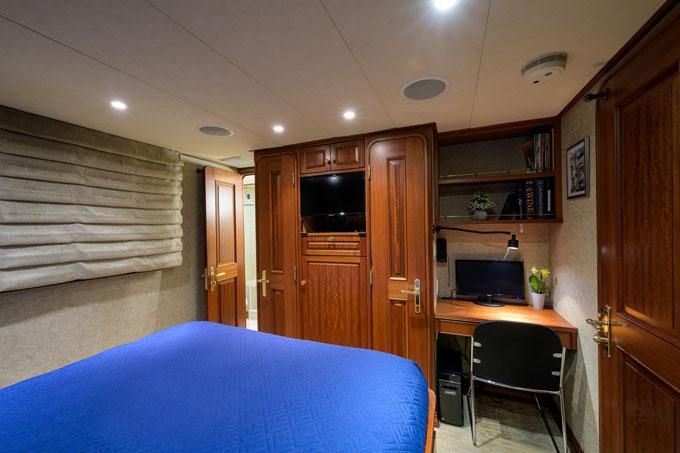 Impetuous Yacht Photos Pics Captain's Cabin Aft
