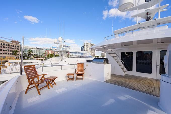 Impetuous Yacht Photos Pics Flybridge Access Stairs