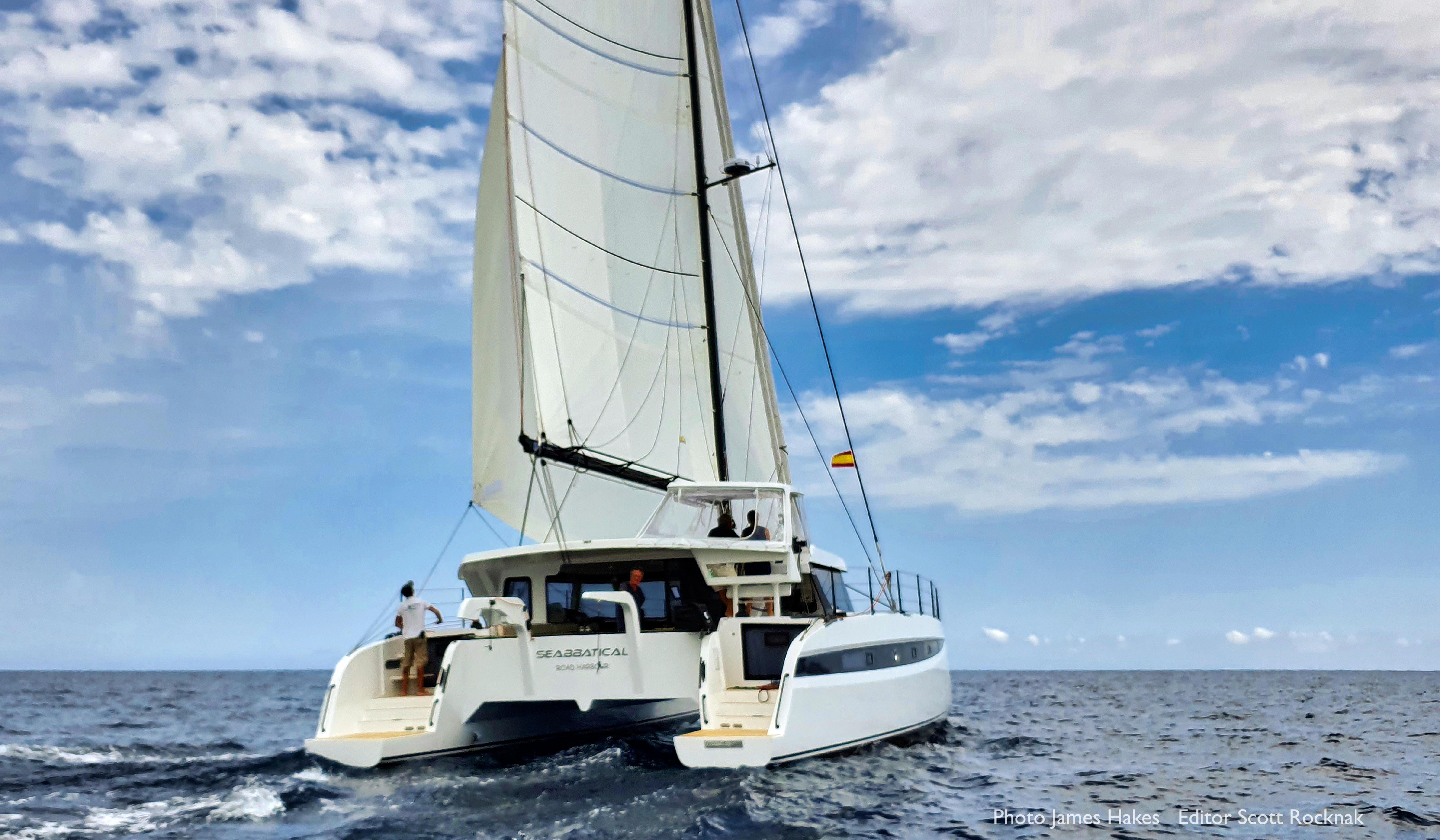 pictures of catamaran sailboat