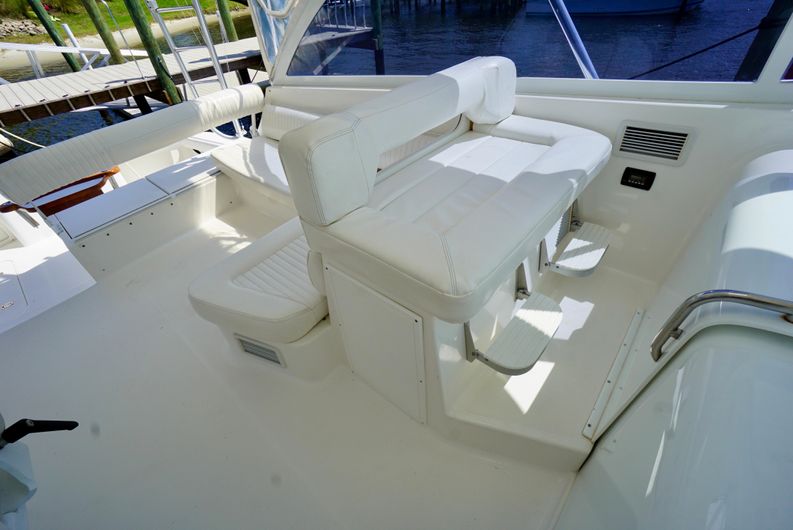 Quin-essential Yacht Photos Pics Luhrs 41 Open- Quin-Essential- Bridge Deck