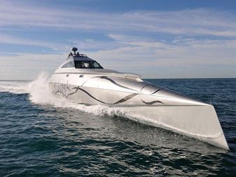 Wave Piercer Speed Boat
