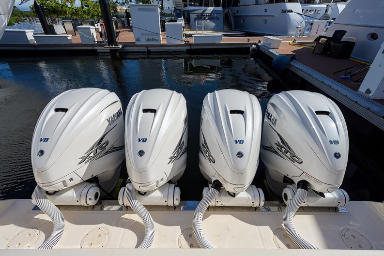 Miss Allied Yacht Photos Pics Grady White 45 MISS ALLIED - Quad Yamaha Engines