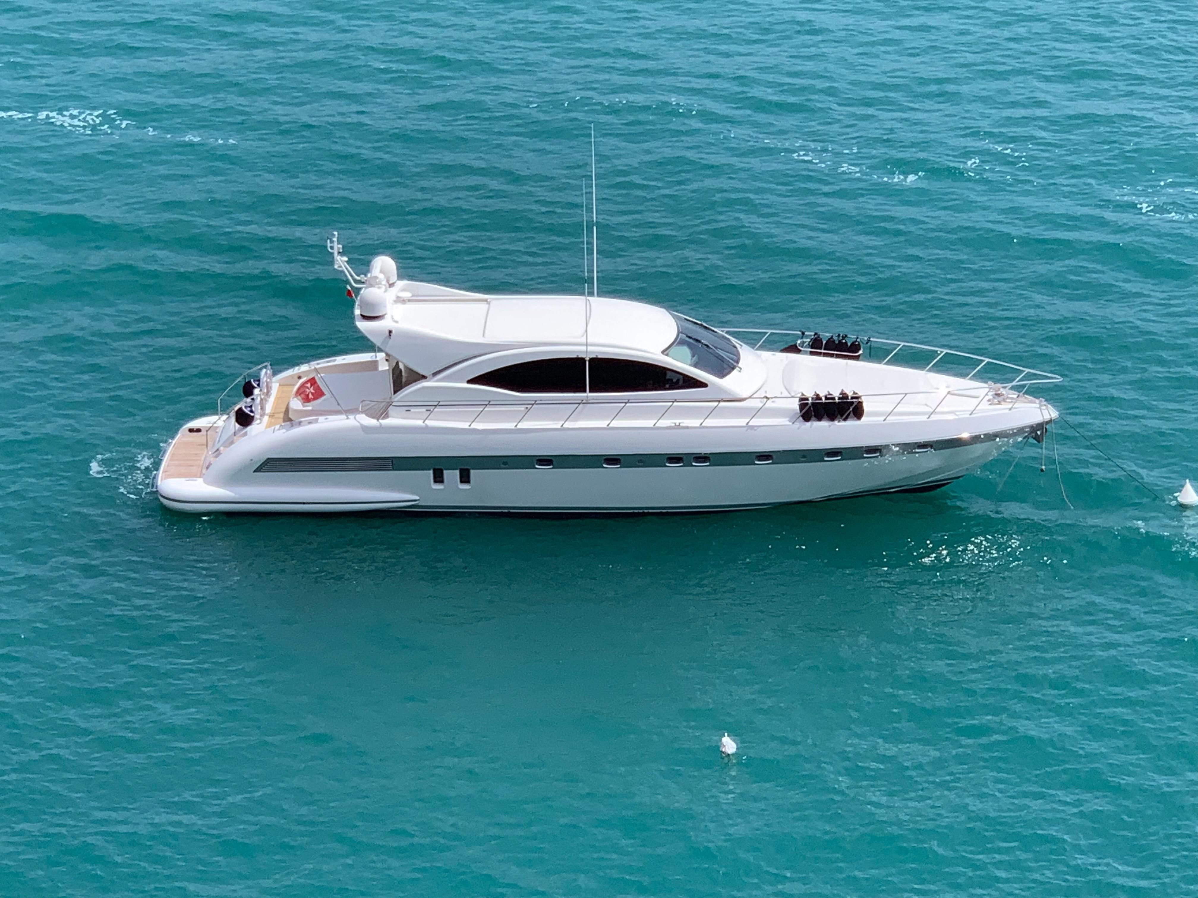 mangusta 72 yacht for sale