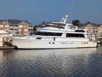 80' Hatteras 1989