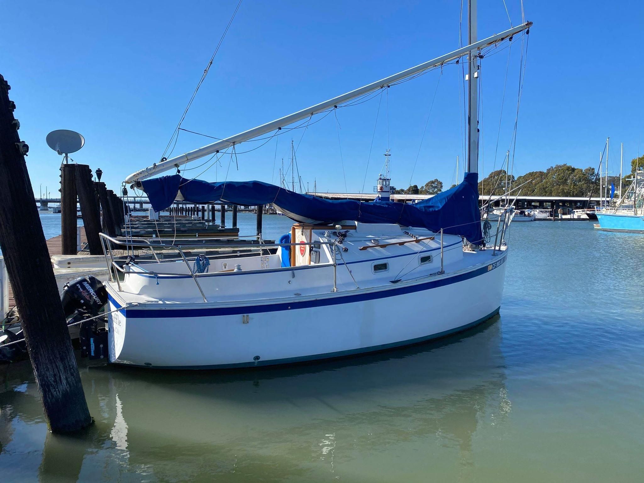 cat rig sailboat for sale