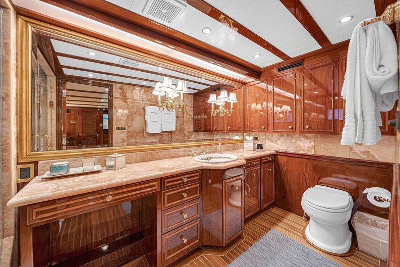Inevitable Yacht Photos Pics Owner His and Her Ensuite