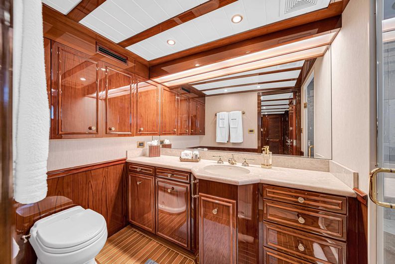 Inevitable Yacht Photos Pics Owner His and Her Ensuite