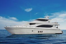 Hatteras Enclosed Flybridge with Euro Transom