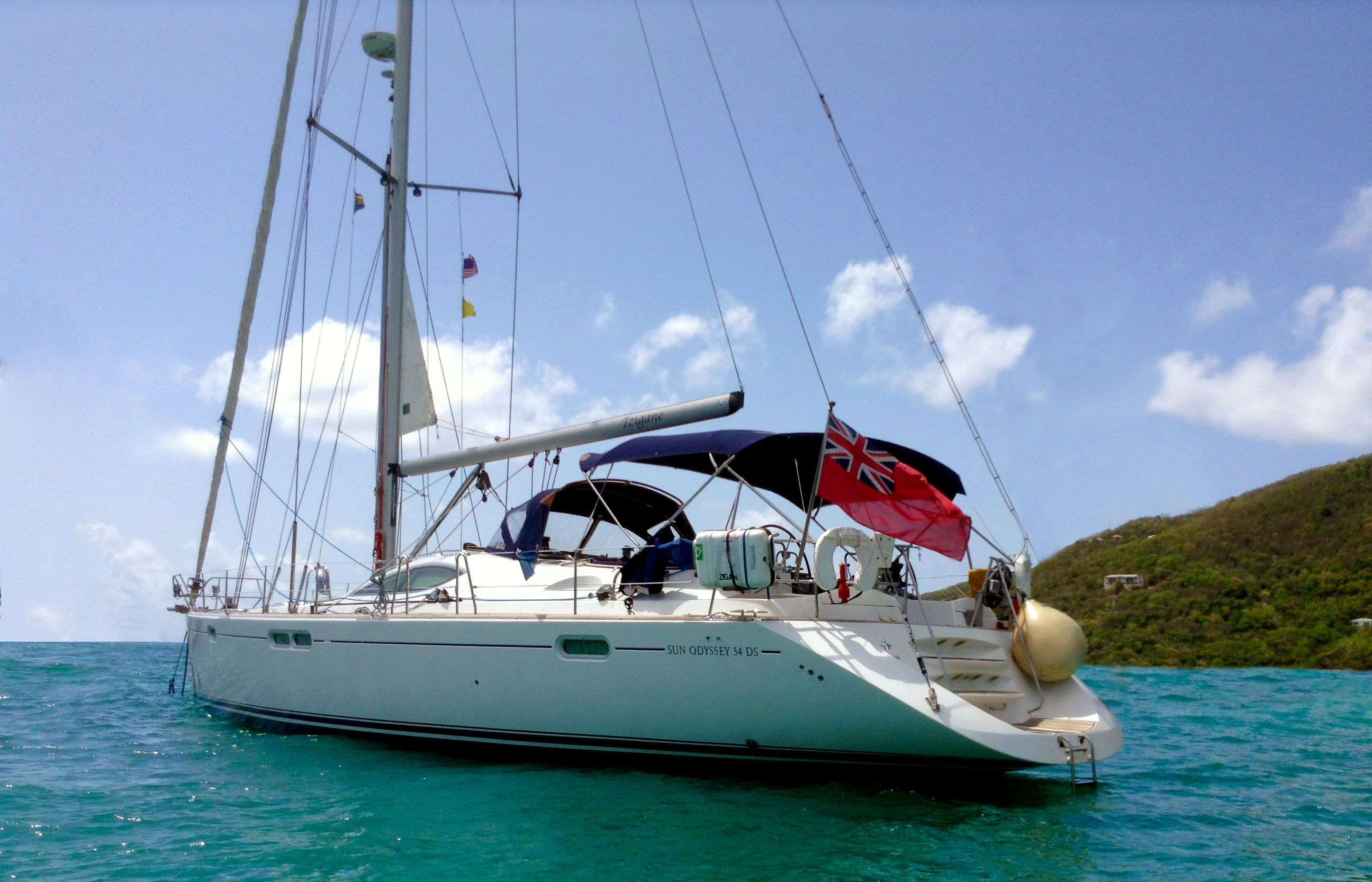 Sun odyssey 54 ds usato