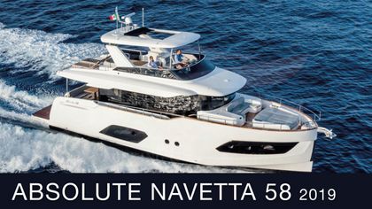 61' Absolute 2019 Yacht For Sale