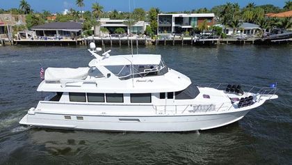 74' Hatteras 1998