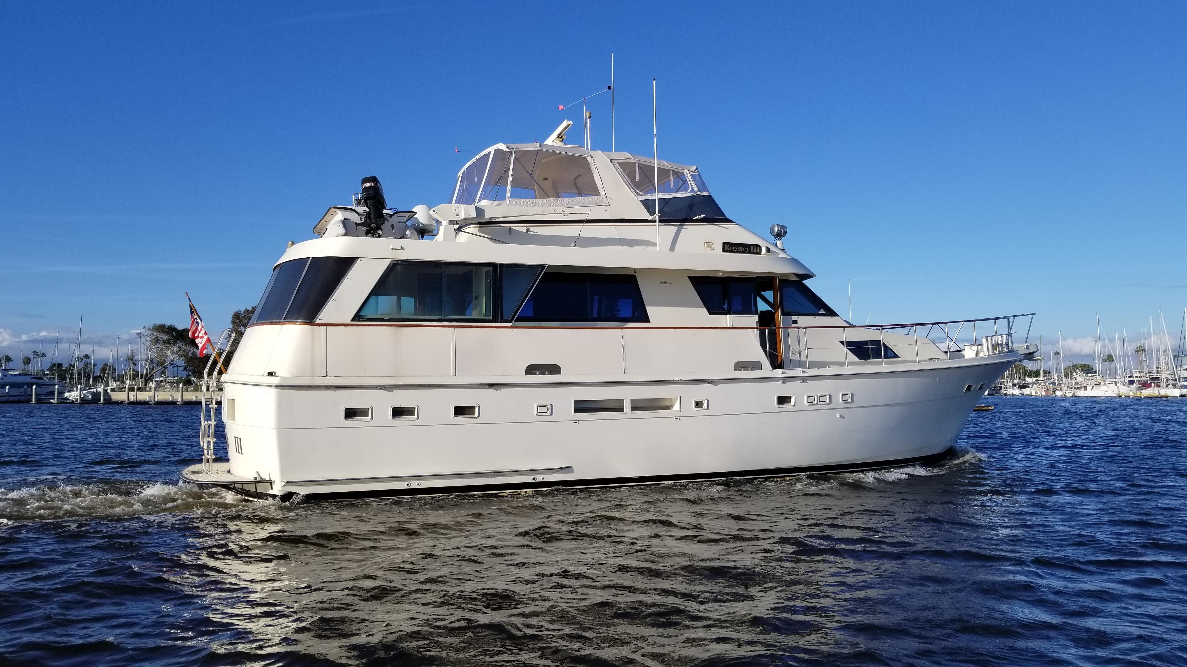used hatteras motor yacht for sale