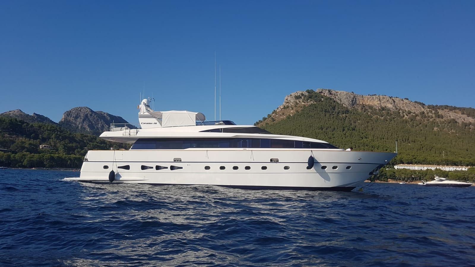 canados 90 yacht for sale
