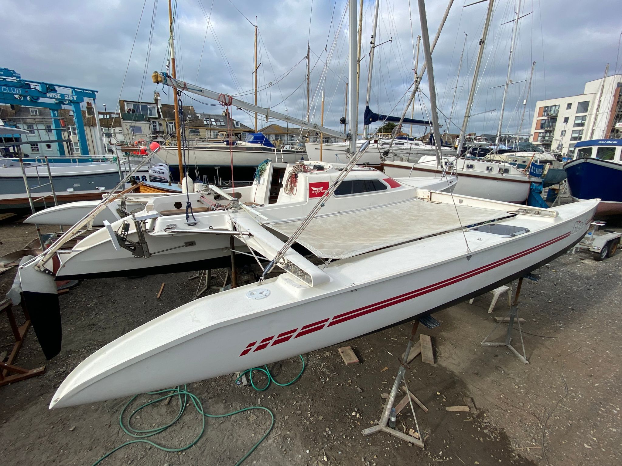 1992 Dragonfly 800 Swing Cruiser/Racer for sale - YachtWorld
