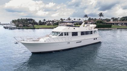74' Hatteras 1998