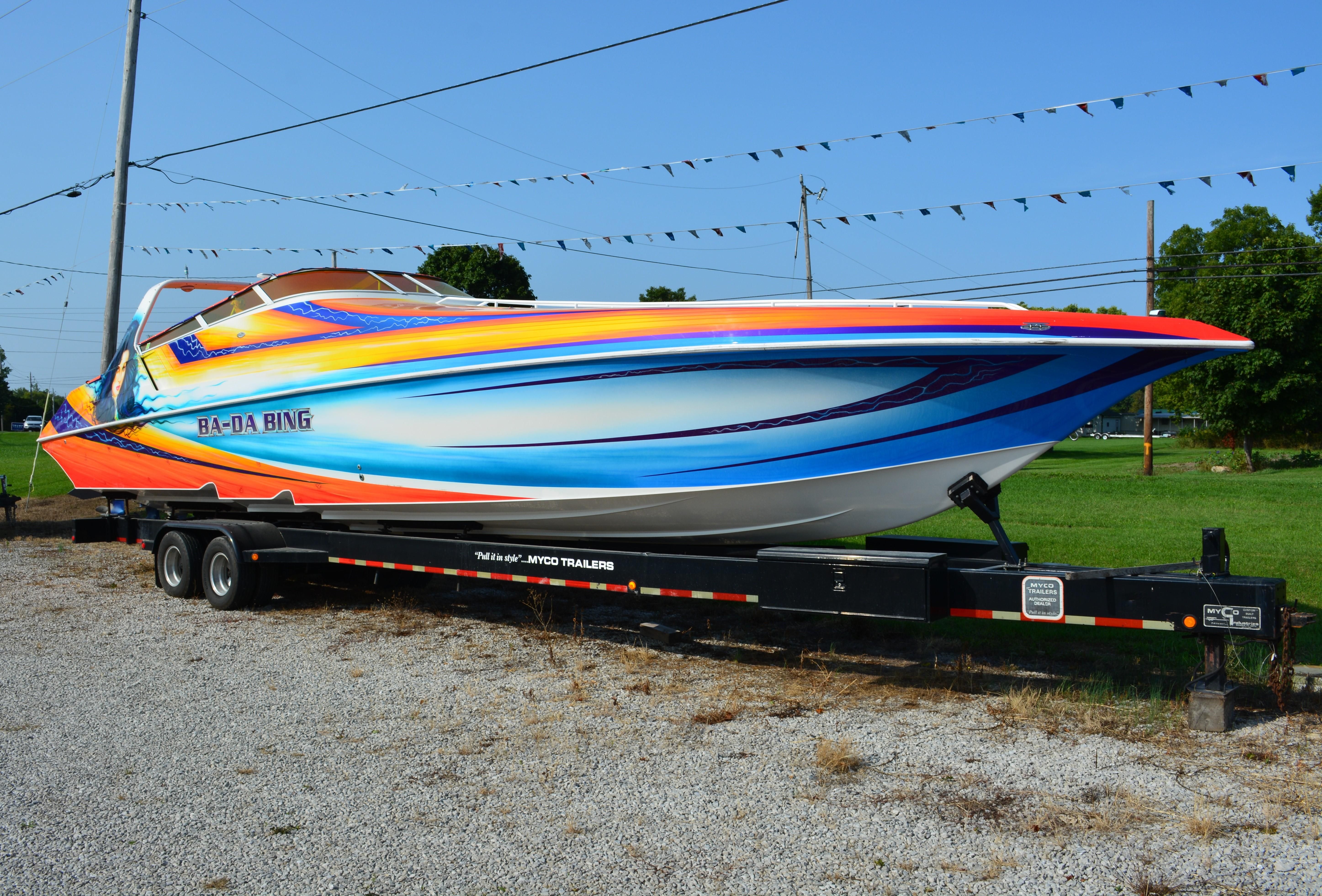2000 Fountain 47SC Power New and Used Boats for Sale www.yachtworld.co.uk
