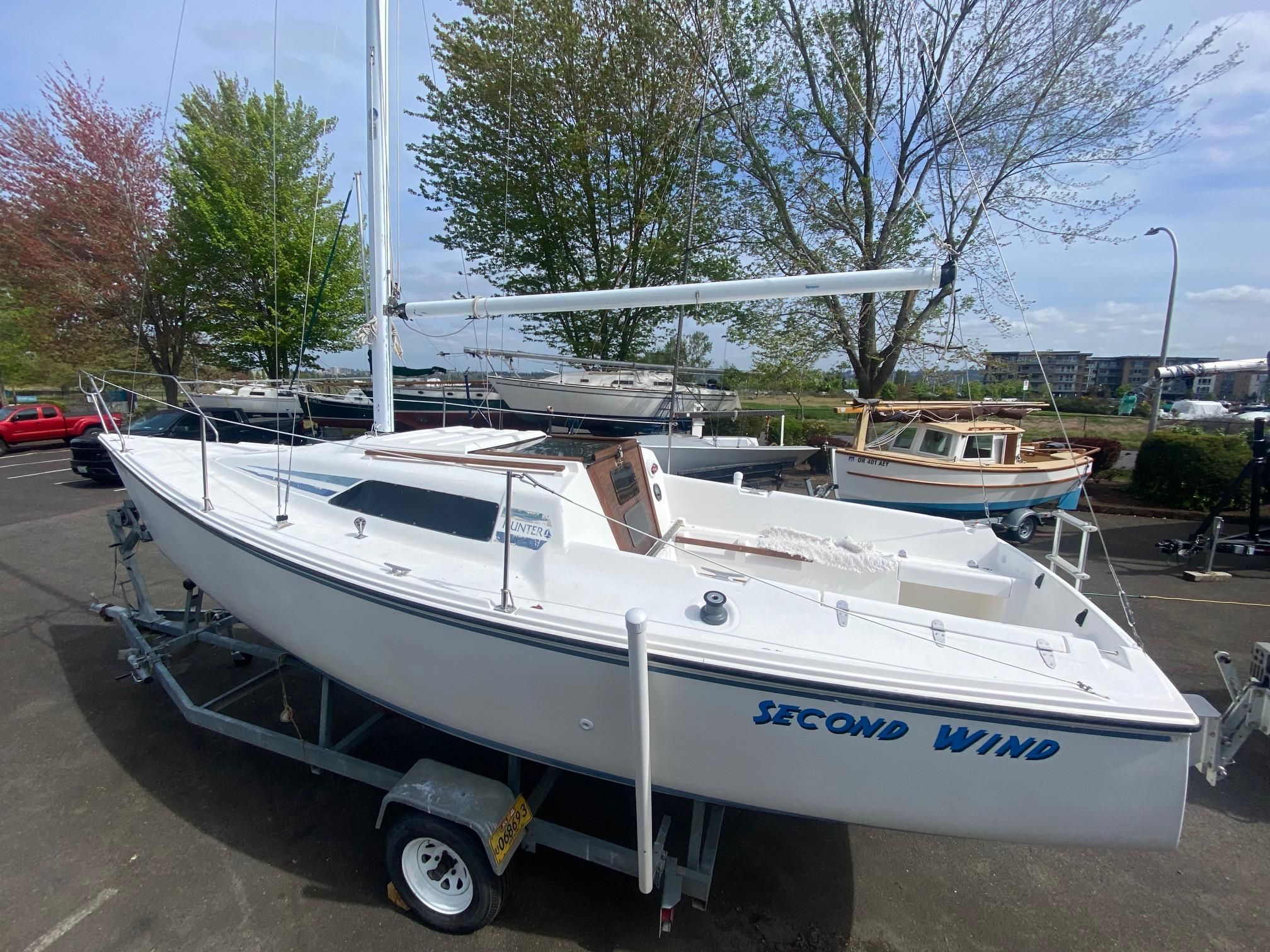 used hunter sailboat for sale