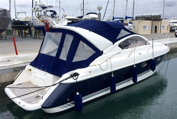 Boat Cover Fairline Targa 34 Easy fit with bungee fixings. *NEW* Armada Navy 