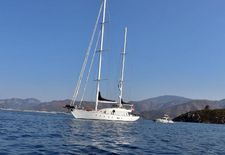 Custom Mirror Yacht Shipyard Built 35 meter Ketch Motorsailer