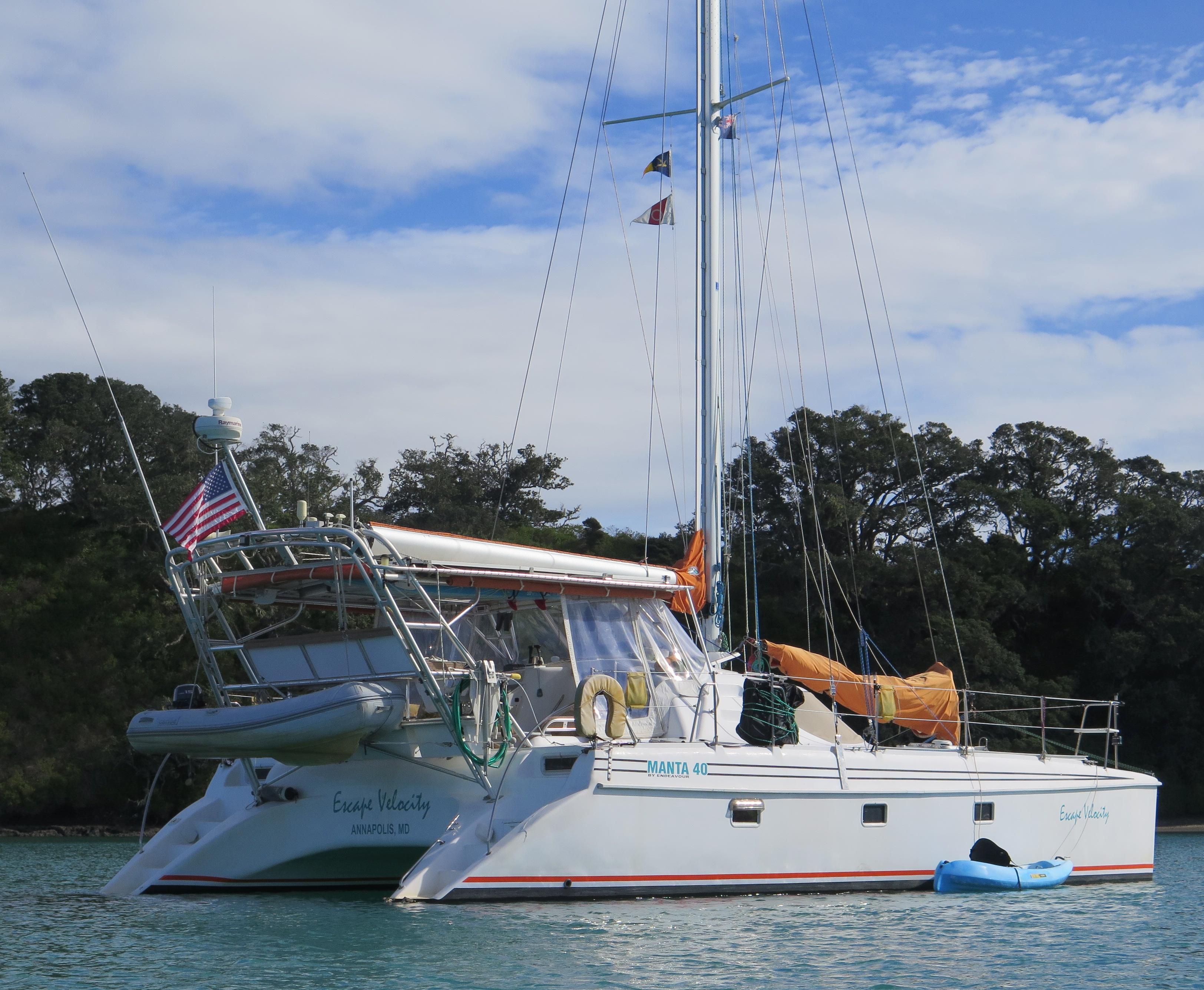 manta 40 catamaran for sale