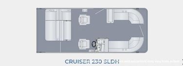 Harris 230 Cruiser SLDH Tri-Toon