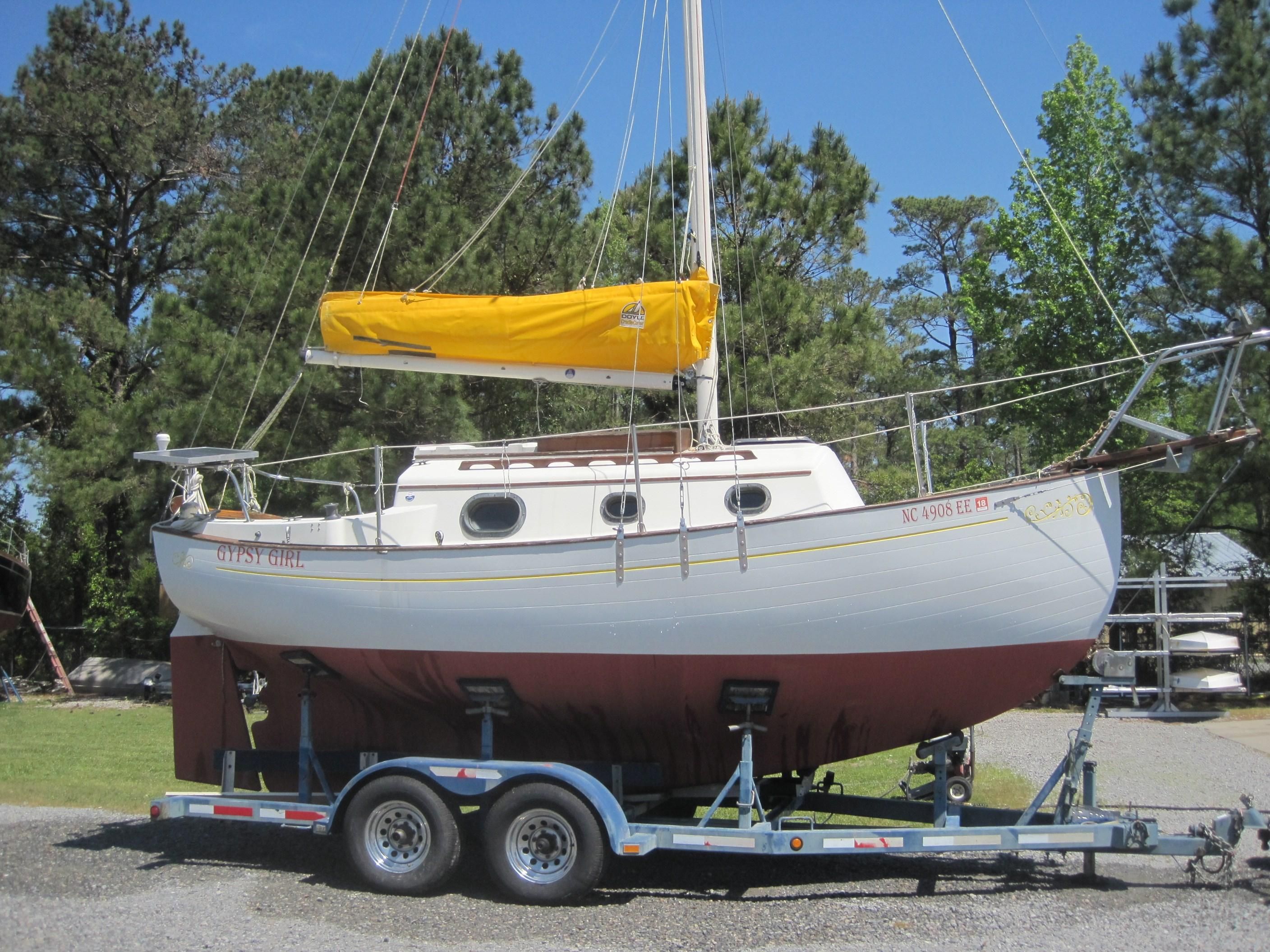 used 20 ft sailboat